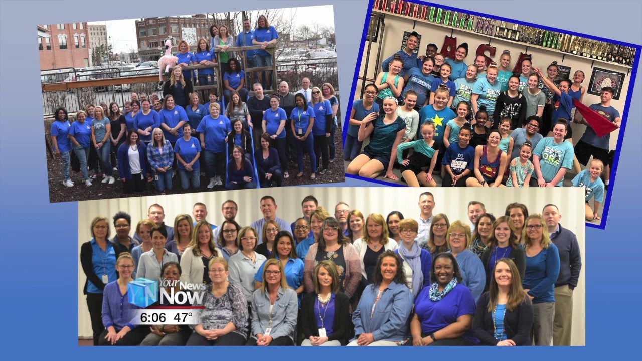 Wear Blue Day and cupcakes helps bring awareness of child abuse and neglect